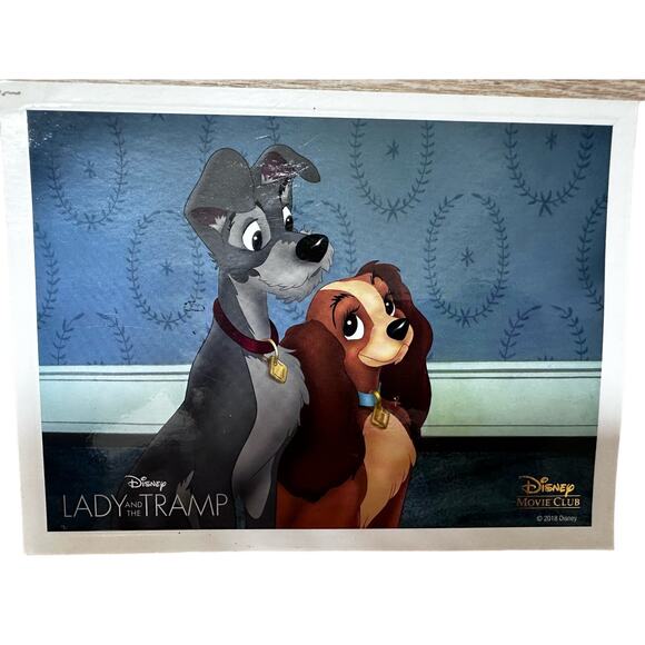 Disney | Lady and the Tramp | Movie Club‎ Print 2018 - Picture 1 of 7